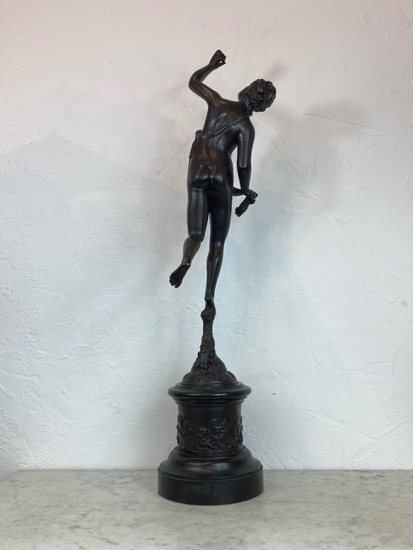 Scultura in bronzo - Fortuna - J.bologne - Francia - XIX sec.