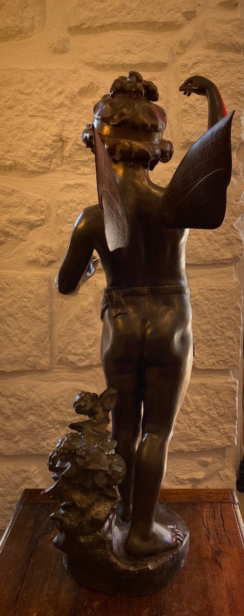 Importante Scultura - Fata - R. Aurili - Italia - XIX secolo