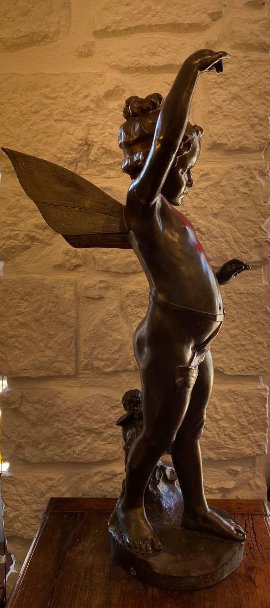 Importante Scultura - Fata - R. Aurili - Italia - XIX secolo
