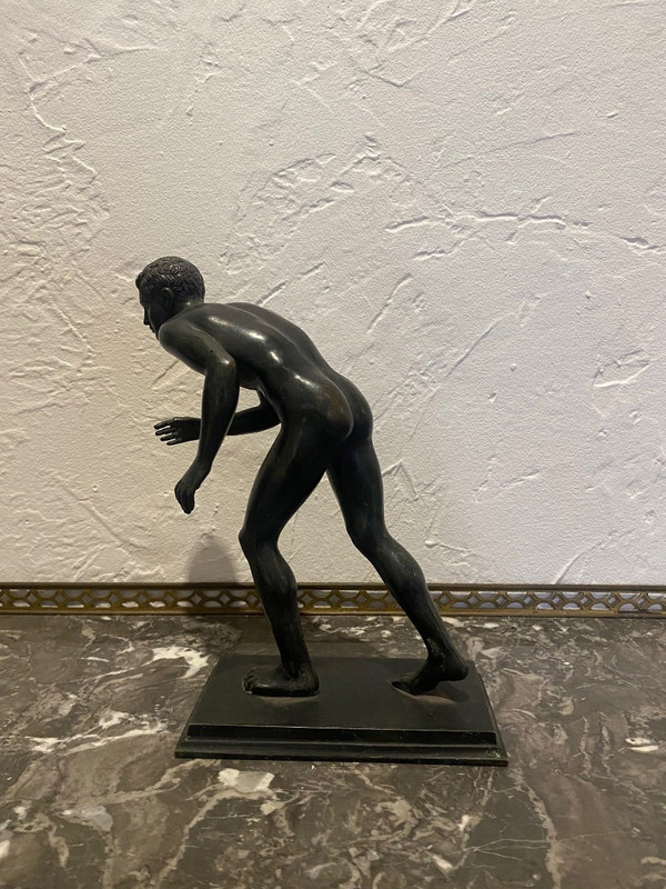 Sculpture - Bronze - Runner - Grand Tour - Italy - 19th century