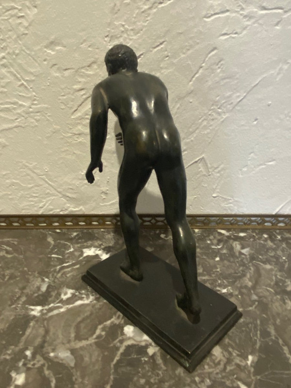 Sculpture - Bronze - Runner - Grand Tour - Italy - 19th century