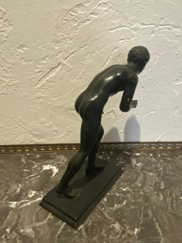 Sculpture - Bronze - Runner - Grand Tour - Italy - 19th century
