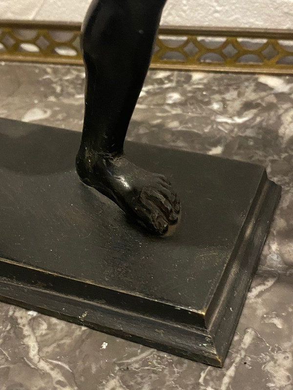 Sculpture - Bronze - Runner - Grand Tour - Italy - 19th century