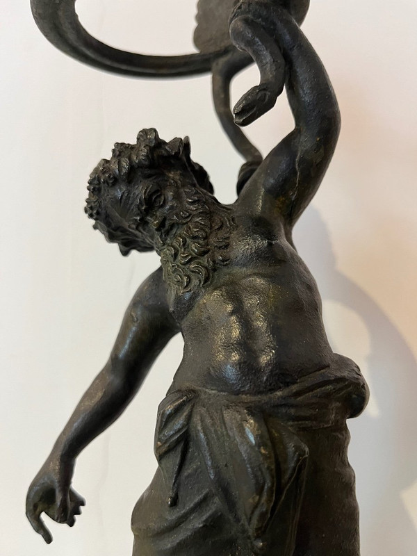 Sculpture Bronze - Grand Tour - Silenus - Italie - XIX ème