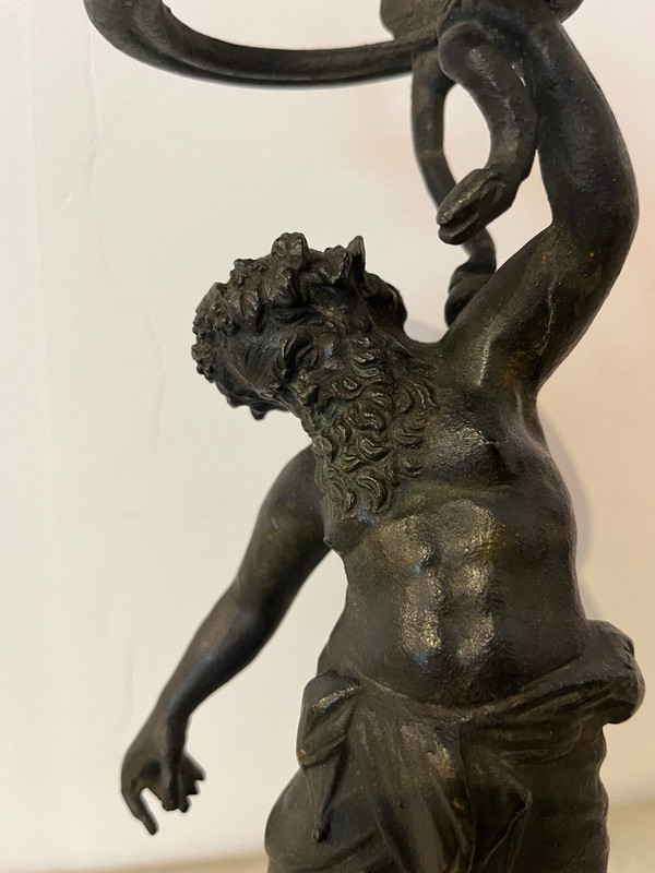 Sculpture Bronze - Grand Tour - Silenus - Italie - XIX ème