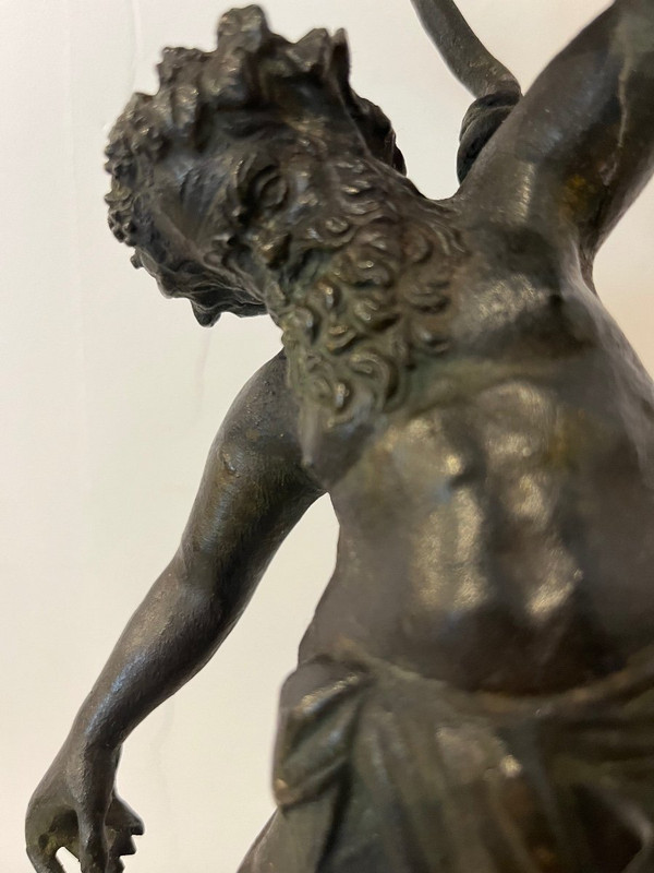 Sculpture Bronze - Grand Tour - Silenus - Italie - XIX ème