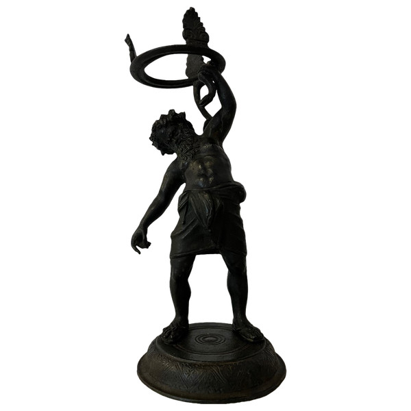 Sculpture Bronze - Grand Tour - Silenus - Italie - XIX ème
