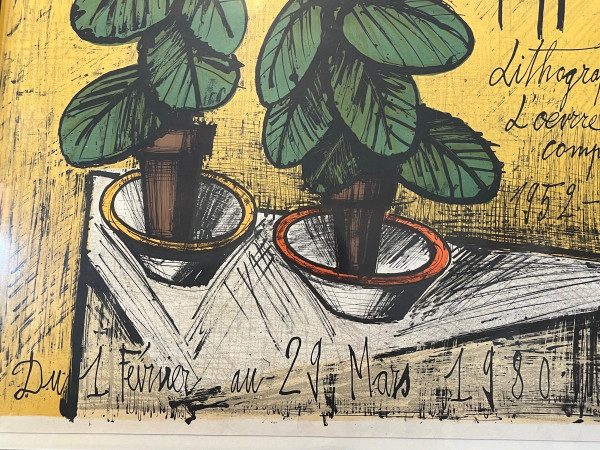 Affiche Encadrée - Bernard Buffet - France - XX ème