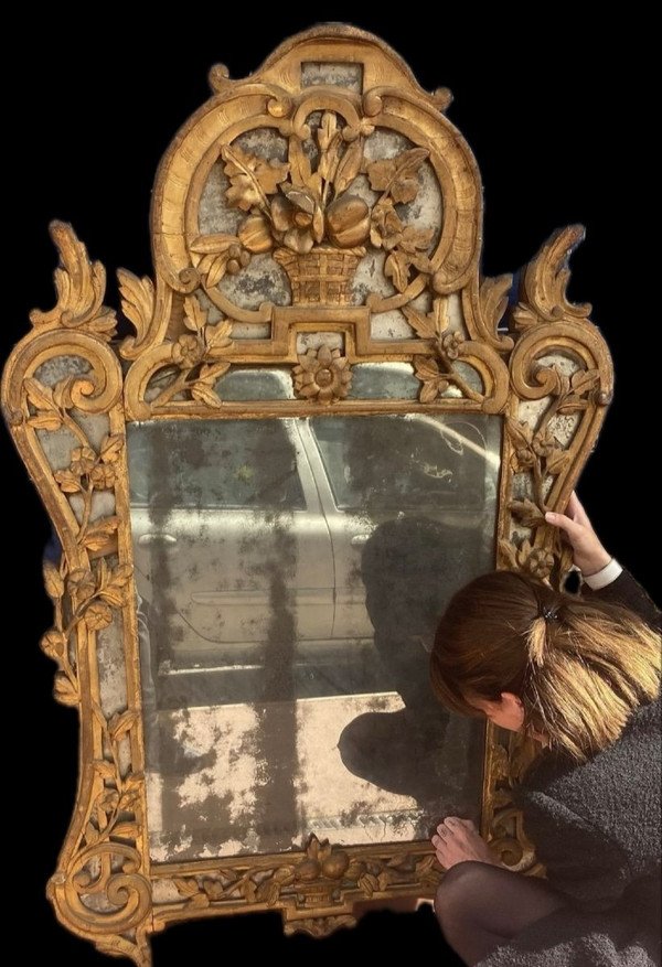 Important Mirror - Provençal - France - 18th century