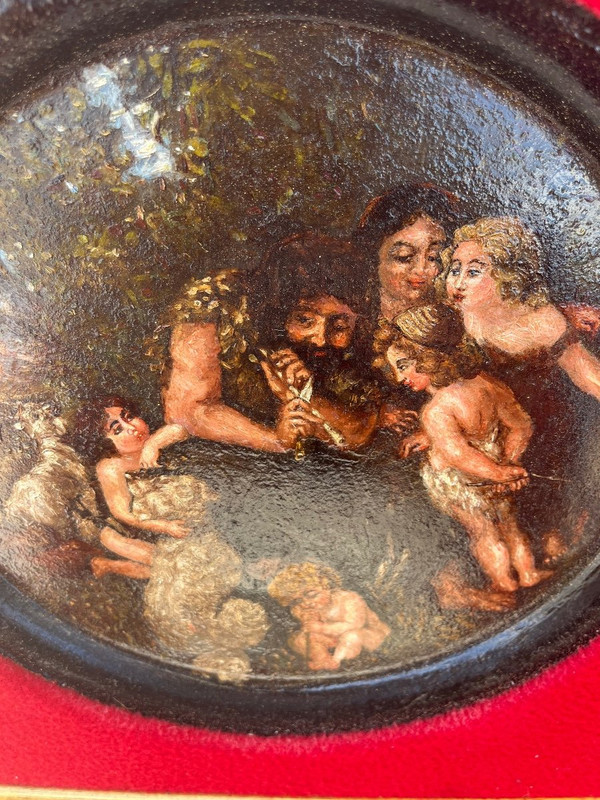 Tableau - Huile Sur Toile - Italie - XIX ème