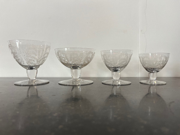 Brille (36) – Ispahan-Modell – Baccarat – Frankreich – 20. Jahrhundert