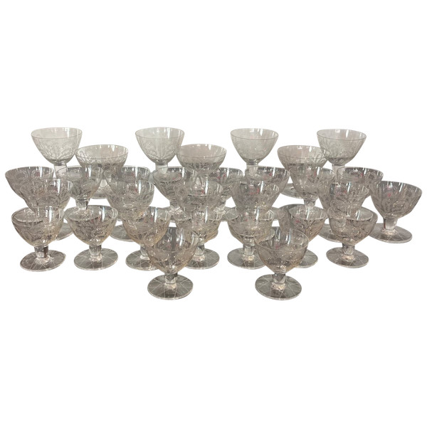 Brille (36) – Ispahan-Modell – Baccarat – Frankreich – 20. Jahrhundert
