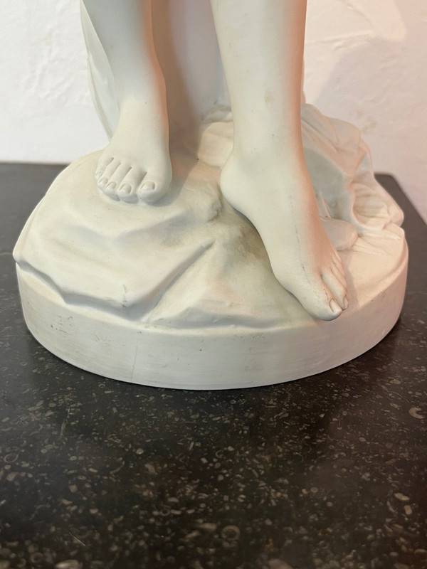 Sculpture - Biscuit - Falconet - France - 19th century