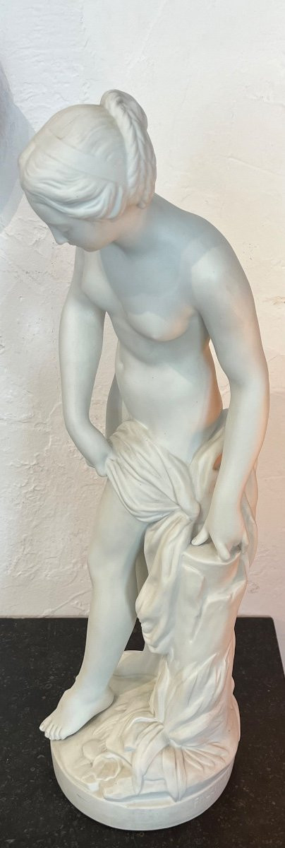 Sculpture - Biscuit - Falconet - France - 19th century