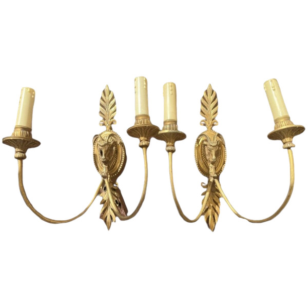 Paire D’appliques - Bronze - France - XIX ème