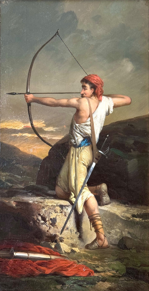 École Française Du XIXème -l’Archer 