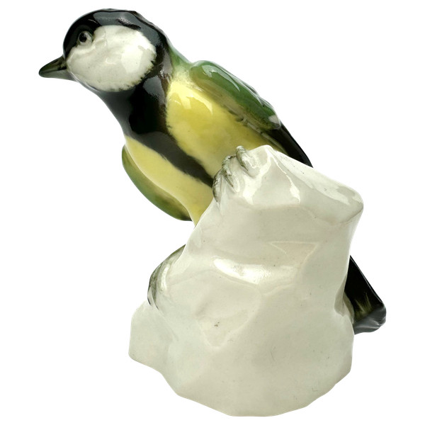 Volksted-Rudolstadt - porcelain figure of a great tit