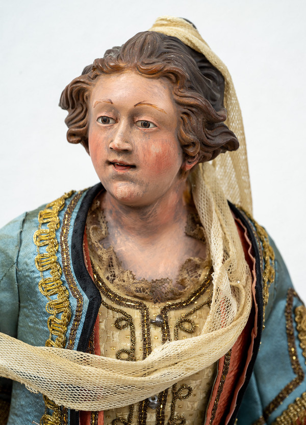 Sculpture of the Nativity representing Giorgiana's reproduction