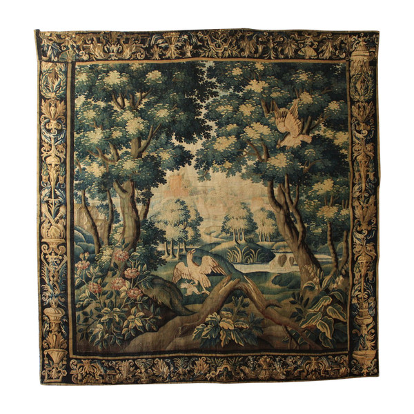 Tapestry Verdure Aubusson, Early 18th century
