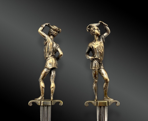 Dague romantique avec fourreau ajouré - France - XIXème siècle