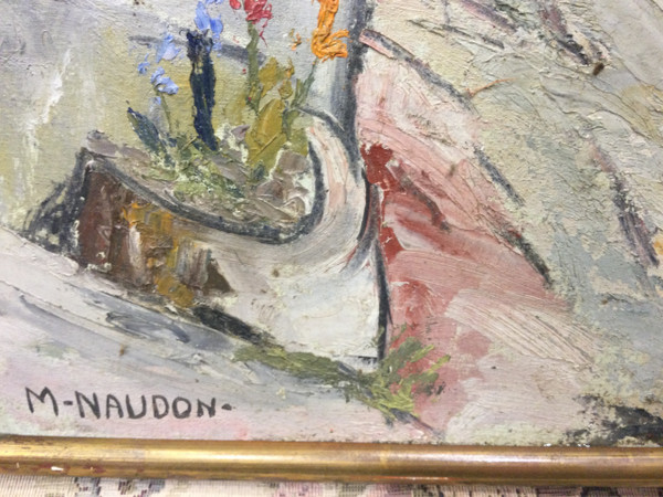 Peinture signée M.NAUDON