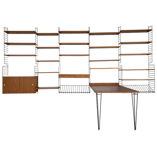 String System by Nisse Strinning for String Design AB, Sweden 1960s