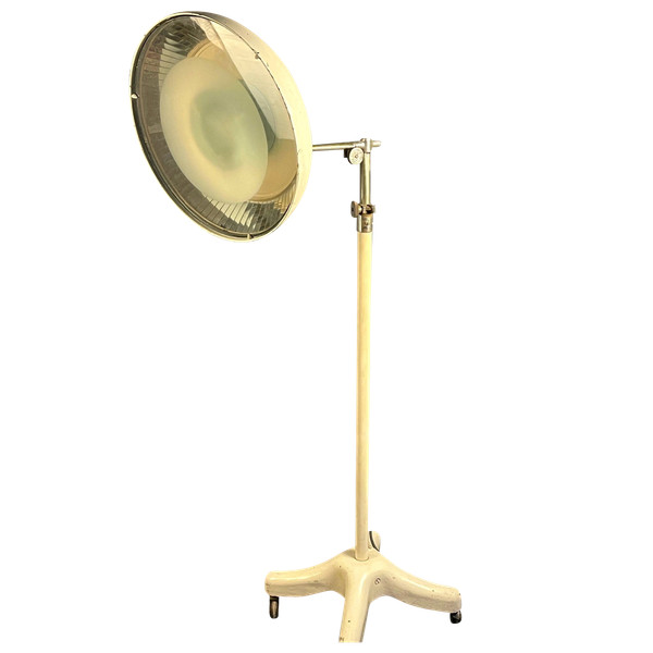 Large surgical lamp, BBT, circa 1950 vintage floor lamp, loft