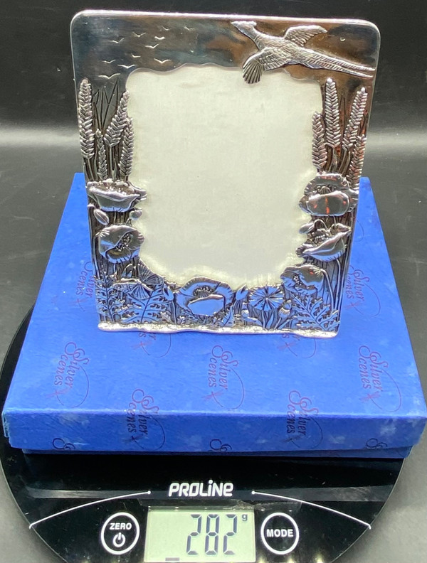 SILVER METAL FRAME