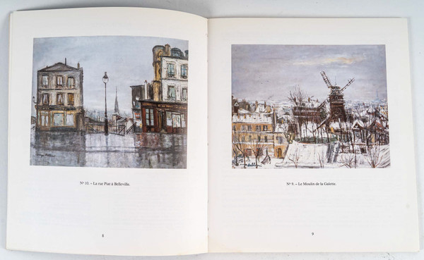 Serge Belloni (1925–2005), bekannt als der Pariser Maler Le Moulin de la Galette, Öl auf Leinwand um 1961