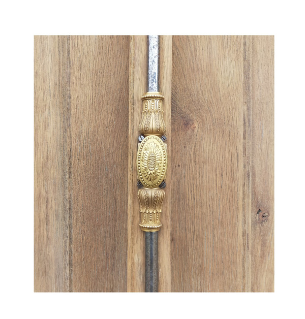 Old 1880s Showcase or Library Facade and Very Beautiful Cremone Window Door Woodwork