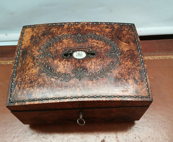 Charles X marquetry box