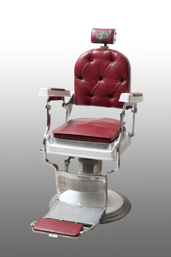 Barber Chair (Sessel) aus verchromtem Stahl aus den 60er Jahren