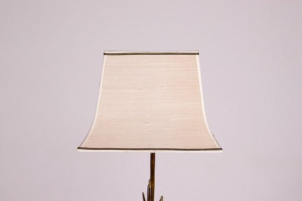 Lampada a canna in ottone di Maison Jansen