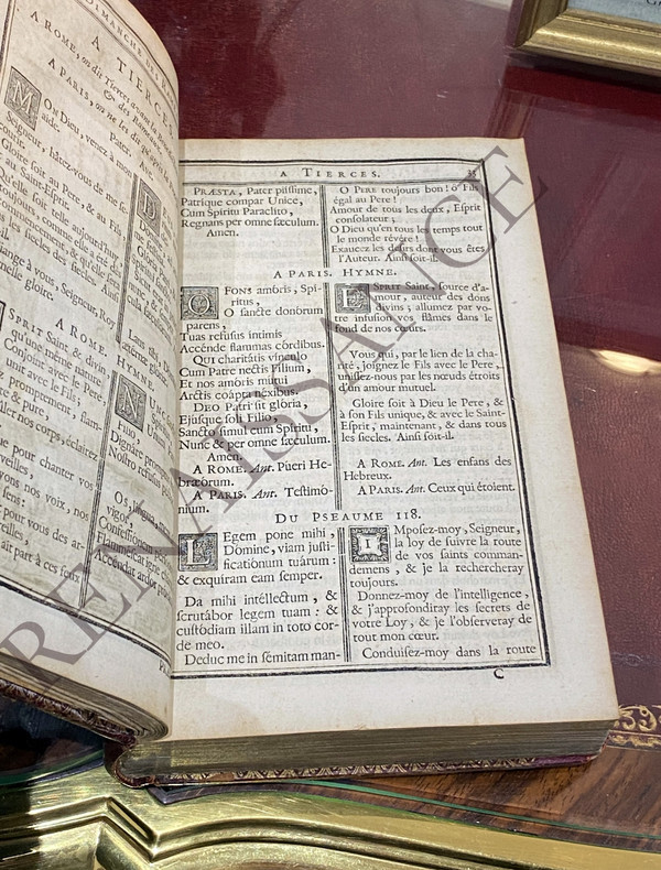 L'office de la Semaine-Sainte, à l'usage de la Maison du Roy. Conformément aux Breviaires & Messels,