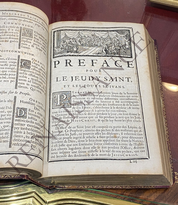 L'office de la Semaine-Sainte, à l'usage de la Maison du Roy. Conformément aux Breviaires & Messels,