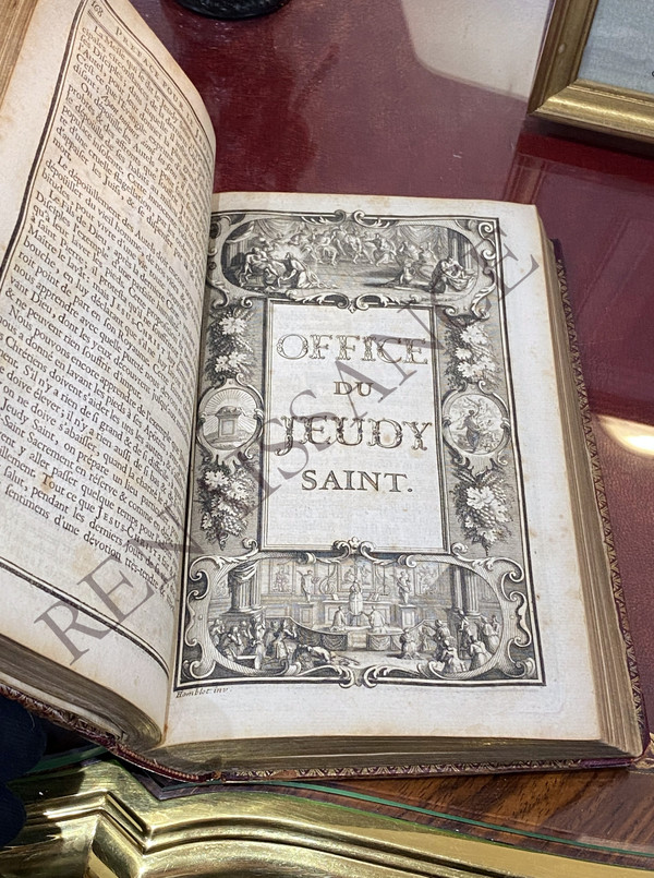 L'office de la Semaine-Sainte, à l'usage de la Maison du Roy. Conformément aux Breviaires & Messels,