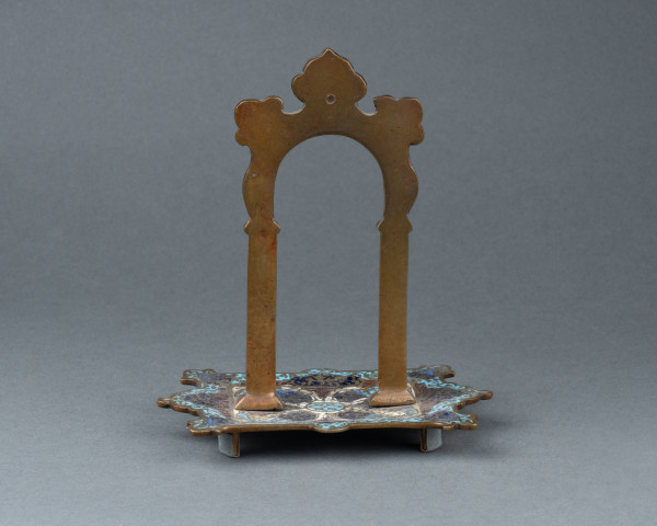 Cloisonné-Email-Schreibtischset, 19. Jahrhundert 