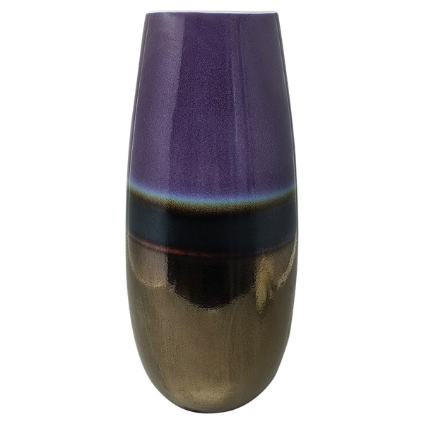 Superbe vase Space Age des années 1970 en céramique de Brambilla. Fabriqué en Italie