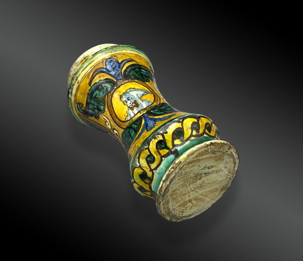 VASO DA FARMACIA o ALBARELLO - Palermo, Sicilia, Italia - Fine XVII - inizi XVIII secolo 