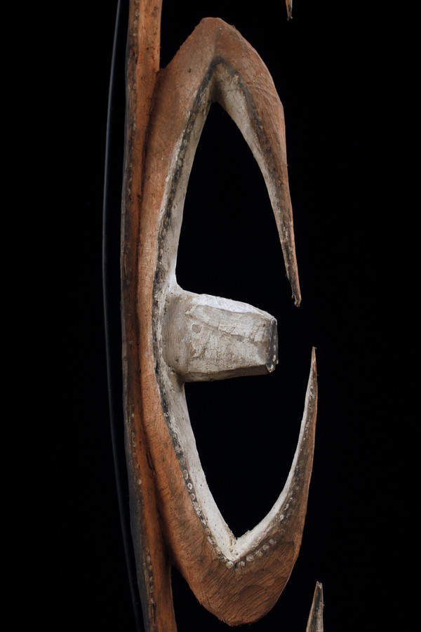 Garra-Maske, Hakenmaske, Stammeskunst, ozeanische Kunst, primitive Kunst, Papua-Neuguinea