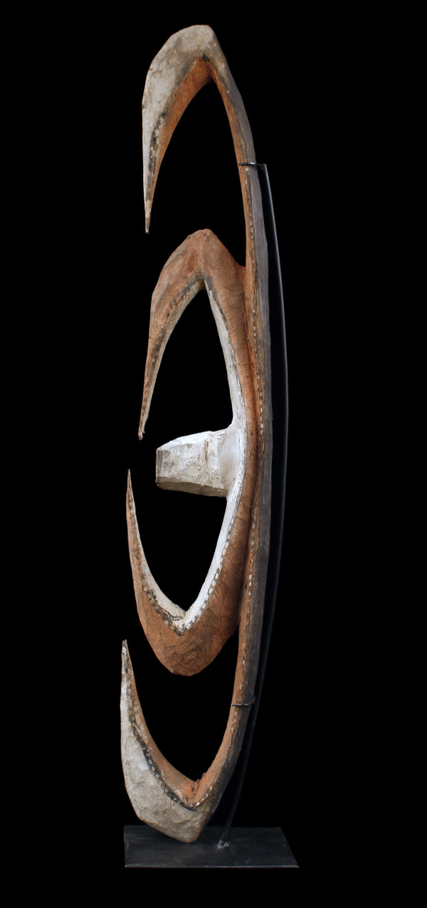 Garra-Maske, Hakenmaske, Stammeskunst, ozeanische Kunst, primitive Kunst, Papua-Neuguinea