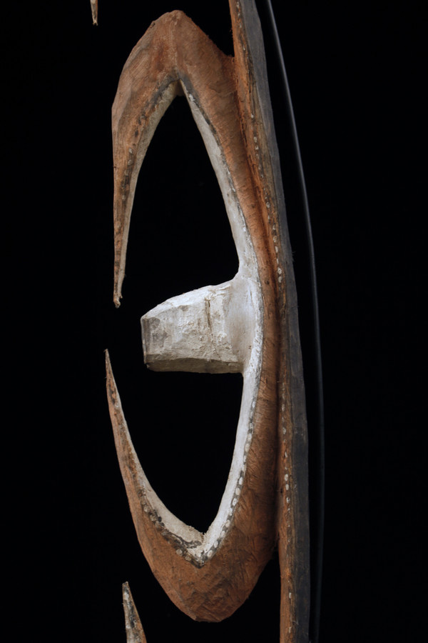 Garra-Maske, Hakenmaske, Stammeskunst, ozeanische Kunst, primitive Kunst, Papua-Neuguinea