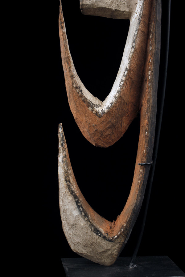Garra-Maske, Hakenmaske, Stammeskunst, ozeanische Kunst, primitive Kunst, Papua-Neuguinea