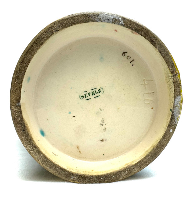 Sèvres Atelier d'Optat Milet vase Signed V. Young