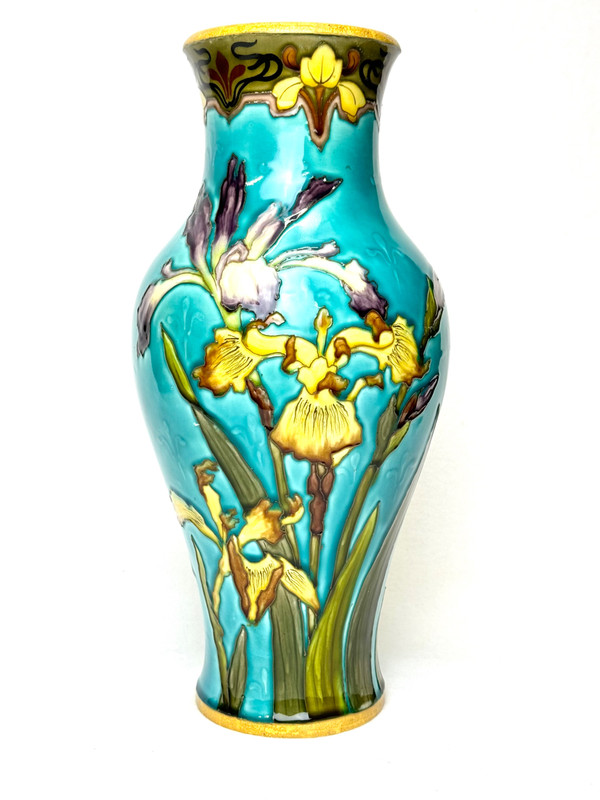 Sèvres Atelier d'Optat Milet vase Signed V. Young