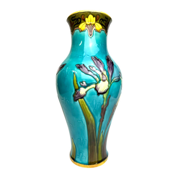 Sèvres Atelier d'Optat Milet vase Signed V. Young