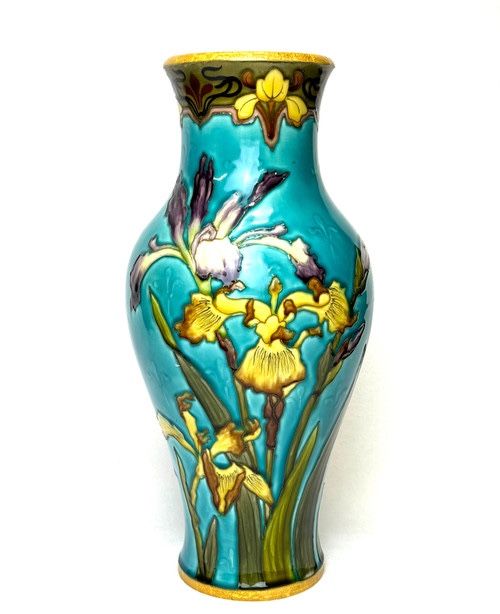 Sèvres Atelier d'Optat Milet vase Signed V. Young