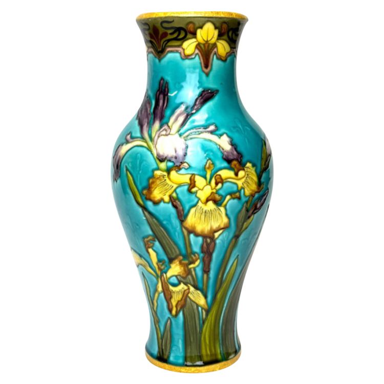 Sèvres Atelier d'Optat Milet vase Signed V. Young