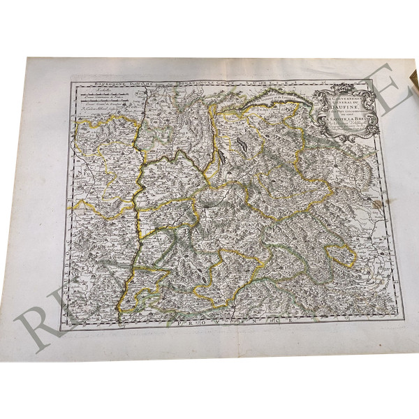 The General Government of Daufiné and the surrounding countries where Savoy, Bress are located....