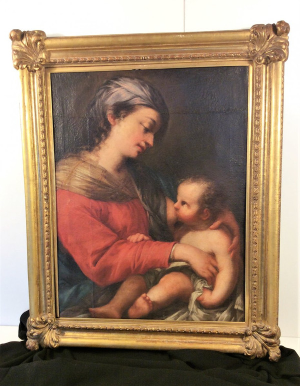 25% DISCOUNT UNTIL 30.11 - Nicolo Pomarancio, known as Il Pomarancio - Virgin of the Milk - 16th
